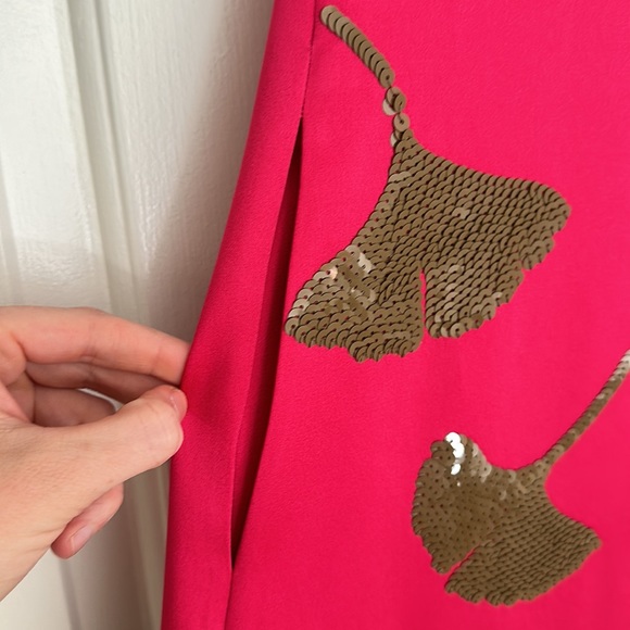 Philip Lim Cocktail Dress - pink with sequins - size 2 - Picture 7 of 8